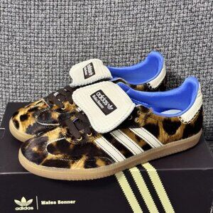 NEW adidas Samba Pony Wales Bonner Leopard